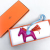 HERMES Rodeo PM Rose Pourpre/ Cornaline/ Celeste HERMES Rodeo PM Rose Pourpre/ Cornaline/ Celeste
