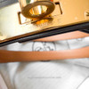 HERMES Kelly Belt Ebene Vache Hunter GHW K *New