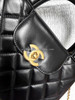 CHANEL Black Kelly Nano Shopping Bag GHW *New