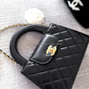 CHANEL Black Kelly Nano Shopping Bag GHW *New