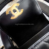 CHANEL Black Kelly Nano Shopping Bag GHW *New