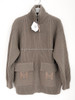 HERMES 2025 H Pocket Wool Knit Jacket 36 Gris Etoupe *New HERMES 2025 H Pocket Wool Knit Jacket 36 Gris Etoupe *New