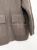 HERMES 2025 H Pocket Wool Knit Jacket 36 Gris Etoupe *New HERMES 2025 H Pocket Wool Knit Jacket 36 Gris Etoupe *New