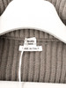 HERMES 2025 H Pocket Wool Knit Jacket 36 Gris Etoupe *New HERMES 2025 H Pocket Wool Knit Jacket 36 Gris Etoupe *New