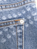 CHANEL 25P Pearl Print Jeans 34 *New CHANEL 25P Pearl Print Jeans 34 *New