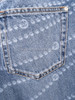 CHANEL 25P Pearl Print Jeans 34 *New CHANEL 25P Pearl Print Jeans 34 *New