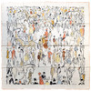 HERMES 2025 'Paddock' Cashmere/ Silk Shawl 140 Naturel *New HERMES 2025 'Paddock' Cashmere/ Silk Shawl 140 Naturel *New
