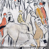 HERMES 2025 'Paddock' Cashmere/ Silk Shawl 140 Naturel *New HERMES 2025 'Paddock' Cashmere/ Silk Shawl 140 Naturel *New