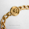 CHANEL Vintage 24K Gold Plated CC Coin Chain Belt