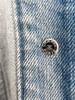CHANEL 21C Denim Jacket Lt Blue 38