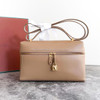 LORO PIANA Extra Bag L27 Cream Bignet/ Sun Gold Hw *New