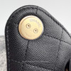 CHANEL 2025 Small 25 Black Caviar GHW Bag *New