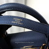 HERMES Kelly 25 Togo Bleu Saphir Gold Hw B