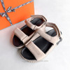 HERMES Junior Sandal 37 Beige Camel *New