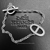 HERMES 2025 Chaine d'Ancre Contour Bracelet Diamonds WG ST