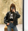 CELINE Triomphe Leather Jacket