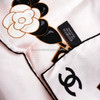 CHANEL 22S Jewellery Print Silk Twill Scarf 90 *New