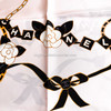 CHANEL 22S Jewellery Print Silk Twill Scarf 90 *New