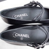 CHANEL 24S Mary Jane Flats with Pearls 38 *New