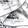 HERMES 'Panthera Pardus' Giant Silk Twill Scarf 140 *New
