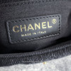 CHANEL 22P Black Denim Mood Small Flap Bag *New