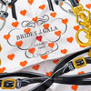 HERMES 'Brides de Gala Love' Silk Twill Scarf 90 *New