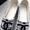 CHANEL Tweed & Leather CC Espadrilles 40 *New