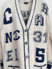 CHANEL 19P Varsity Logo Cardigan 36