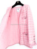 CHANEL 14K Fantasy Tweed Pink Tweed Jacket 36
