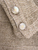 CHANEL 16C Paris-Seoul Beige Pearly Tweed Jacket
