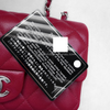 CHANEL 18B Raspberry Red Caviar Mini Rectangle *New