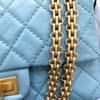 CHANEL Blue Aged Calf Mini 2.55 Reissue *New