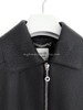 HERMES Deerskin Leather Short Jacket