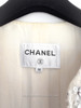 CHANEL 21S Sleeveless Embroidered Tweed Jacket 38