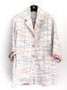 CHANEL 19S Multicolor Tweed Coat 36