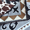 HERMES 'Appaloosa des Steppes' by Alice Shirley Silk Twill 90 Scarf *New