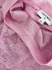 CHANEL 23P Rhinestone CC Knit Top Lt Pink