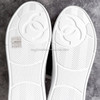 CHANEL CC Logo Leather Sneakers 37.5 *New