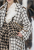 CHANEL 19K Runway Tweed Maxi Coat 36
