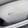 CHANEL Grey Small Trendy CC Lt Gold Hw