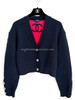 CHANEL 21P CC Cropped Cashmere Cardigan
