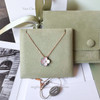 VAN CLEEF & ARPELS 2025 Holiday Pendant Pink MOP/ Diamond/ RG *New