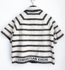 DIOR 2023 Mariniere Logo Short Sleeve Jacket *New