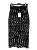 CHANEL 15B Cashmere Knit Midi Skirt 38 *New