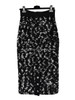 CHANEL 15B Cashmere Knit Midi Skirt 38 *New