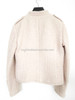 CELINE Allure Boucle Tweed Jacket 38 Beige  *New