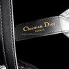 DIOR 2025 Medium Toujours Bag Black Macrocannage