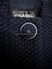CHANEL 15B Navy Tweed Jacket 38