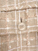 CHANEL 19S Beige Fantasy Tweed Jacket 36