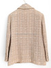 CHANEL 19S Beige Fantasy Tweed Jacket 36
